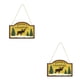 thumbnail image 4 of Cartel Colgante de Navidad Monstrate Contrachapada, 4 of 6
