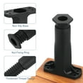 thumbnail image 3 of Unique Bargains 2 Pack Adjustable Bed Frame Support Legs, 4 Inch Bed Center Slat Support Leg, 3 of 6