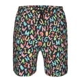 thumbnail image 3 of Fotbe Alphabet Trajes de Baño Estampados para Hombre, Shorts de Verano de Secado Rápido, Ropa de Playa, Bañadores-Large, 3 of 6