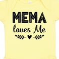 thumbnail image 4 of Inktastic Mema Loves Me Baby Clothes Girls Baby Bodysuit, 4 of 5