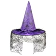 thumbnail image 1 of Women‘s Halloween Witch Non Woven Fabric Pointed Hat, 1 of 3