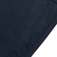 thumbnail image 5 of WTOBBY Men's Stretch Work Bermuda Shorts with Multiple Pockets, Summer Loose Fit Outdoor Casual Quick-Dry Breathable Design ,Dark Blue 35, 5 of 5