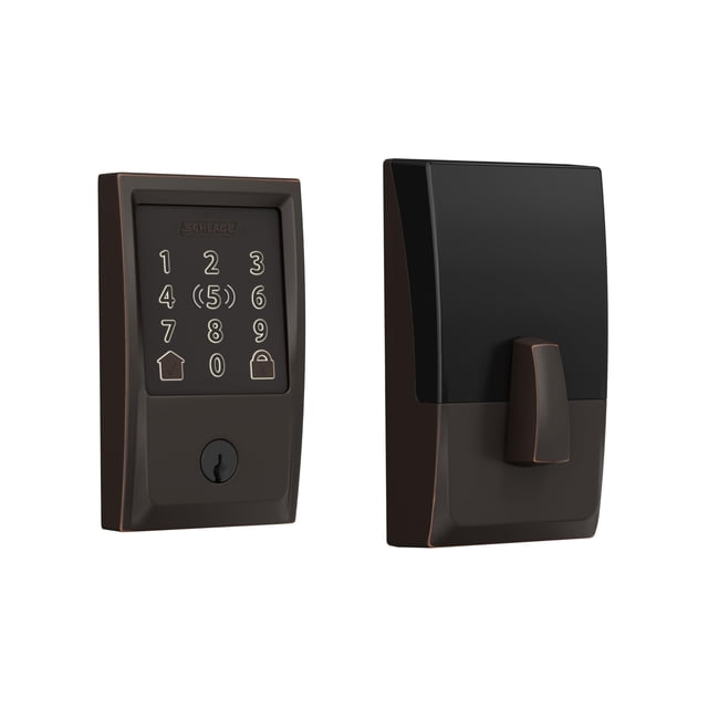 Cerradura inteligente Schlage WiFi Deadbolt con llave de inicio de Apple