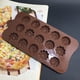 thumbnail image 4 of Fiudx Molde de Chocolate con Forma de Flor, Herramienta para Hornear Pasteles con Forma de Rosa, Bandeja de Hielo Antiadherente, Apto para Horno de -40 °C a 230 °C, Ideal para Fondant y Mazapán, Perf, 4 of 5