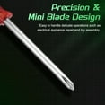 thumbnail image 4 of Uxcell 20pcs PH00 Mini Destornillador Phillips #00 2.6" Longitud Destornilladores 1.3" Acero al Carbono con Mango Ergonómico para Reparaciones de DIY, Rojo, 4 of 7