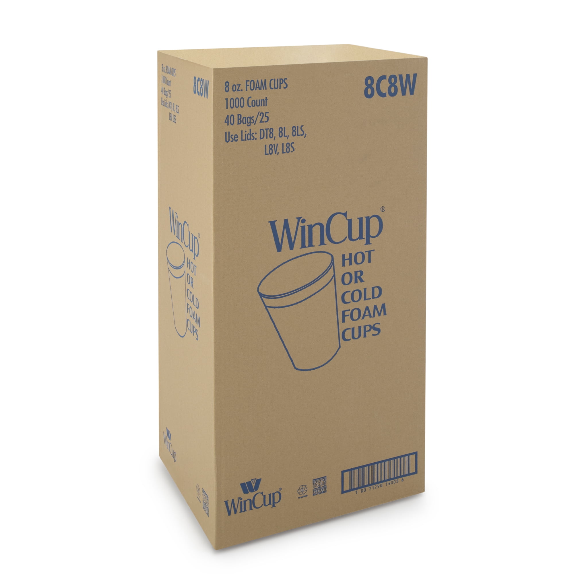 24 OZ Wincup® White Foam Cups-MISC-1490