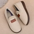 thumbnail image 6 of Slippers for Women Indoor Fluffy Slippers Cozy Women's Slippers Autumn Winter Thickened Home Footwear For Casual Comfort, 6 of 8