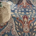 thumbnail image 6 of Nourison Parisa Bordered Transitional Denim Multi 8'6" x 11'6" Area Rug, 6 of 9
