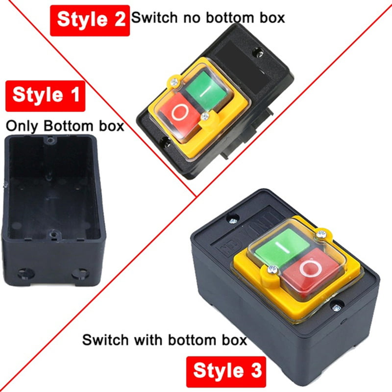 On Off Water Proof Push Button Switch Waterproof PushButton for Cutting Mach P√ 