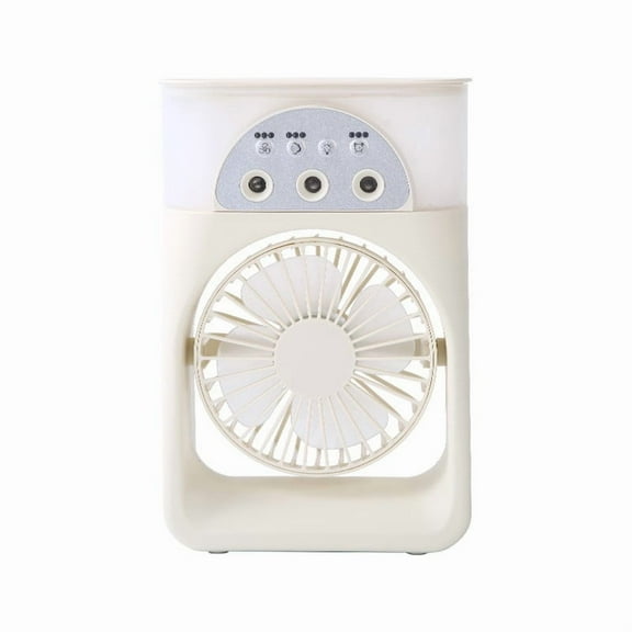 Spray Refrigeration Small Fan Ice Conditioning Fan Cold Fan Three Holes Humidification Spray Water Cold Fan