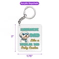 thumbnail image 5 of Havanese Dad Like a Regular Dad Only Cooler Happy Father's Day Acrylic Keychain Havanese Dog Lover Gifts Idea Collar Charm Tag Keyring - 02007, 5 of 5