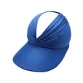 thumbnail image 2 of 2026 New Women's UV Protection Sun Visor Hat, Sun Hats for Women, Lightweight Foldable Ponytail Sports Cap Beach Outdoor, 2 of 7
