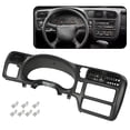 thumbnail image 3 of Black Dash Trim Bezel Cover Fit for Chevy Blazer S10/GMC Jimmy Sonoma 1998-2004 Dashboard Dash Cover, 3 of 9