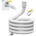 thumbnail image 3 of Uuiauoio Dehumidifier Drain Hose, with Connect Clamp, Flexible Universal Drain Hose for Most Dehumidifier Air Conditioner Brands,Replacement Hose for Dehumidifiers&Portable Air Conditioners, 3 of 4