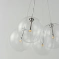 thumbnail image 3 of Et2 E25084-18 Burst 4 Light 17" Wide Led Pendant - Black, 3 of 6