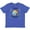 Retro Heather Royal, variant on Inktastic Happy Hanukkah Dreidel and Laurels Youth T-Shirt