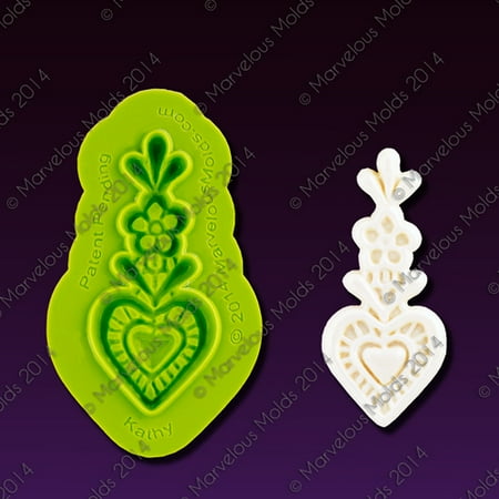 

Kathy-Lace Silicone Fondant Mold by Marvelous Molds
