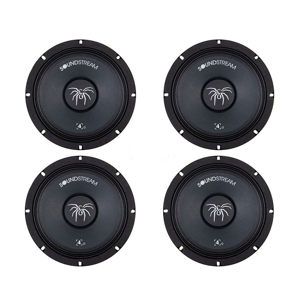4 x SOUNDSTREAM SME.654 6.5INCH 6.5" CAR AUDIO MID RANGE SPEAKERS