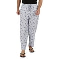 thumbnail image 1 of Inkmeso Printed Bottom Cotton Sleep Pajamas For Men's Elastic Waist Pajama Pants w/ Pockets, 1 of 7
