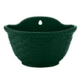 thumbnail image 2 of kjfeif Wall Mounted Flowerpot, Plastic Semi-Circular Fence Hanging Flowerpot, Wall Hanging Flowerpot, Automatic Water Absorbing Flowerpot, Hydroponic Hanging Flowerpot, 2 of 5