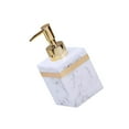 thumbnail image 2 of Maoww Resin Soap Dispenser Reusable for Tabletop Kitchen Bathroom Shower Shampoo White-250ML, 2 of 8