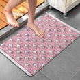 thumbnail image 3 of Pink Cartoon Unicorn Flower Pattern Bathroom Rugs Mat,Non Slip Microfiber Bathroom Rug,Rubber Backing,Soft Bathroom Mats for Bathroom Floor,Tub and Shower,20x32in(50x80cm), 3 of 4