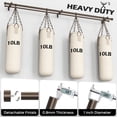 thumbnail image 3 of HEI! DEAR 1" Adjustable Brown Double Curtain Rod Set for Windows Heavy Duty with End Cap Finials,36-120", 3 of 7