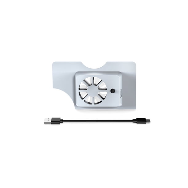 Methold Ventilador de escape de refrigeración de radiador de consola de juegos soporte de ventiladores de refrigeración de alta temperatura reemplazo Videojuegos y accesorios Blanco