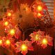 thumbnail image 3 of Guirnalda de hojas de arce YONGSHENG 20 luces Decoración de otoño, 3 of 4