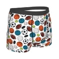 thumbnail image 3 of Daiia Color Balls Men's Underwear Boxer Briefs, Cotton Stretch Moisture-Wicking Underwear-Medium, 3 of 9