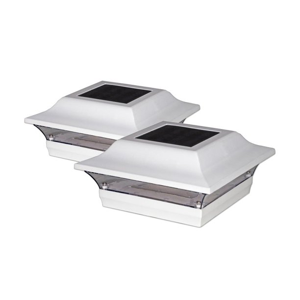 CLASSY CAPS MFG INC Classy Caps 5x5 White Aluminum Imperial Solar Post