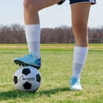 thumbnail image 5 of Champion Sports Retro Soccer Ball – Classic Black & White Design, Soft-Touch TPU Cover, All-Weather Ball for Club Play, Gym Class & Recreation, Multiple Sizes, 5 of 7