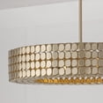 thumbnail image 3 of Capital Lighting 454141DR Eliana 4 Light 31" Wide Drum Chandelier - Dark Brass, 3 of 7