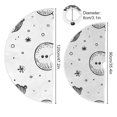 thumbnail image 3 of Stick Figure Snowman Christmas Tree Skirt Xmas Tree Skirt Christmas Decorations Indoor for Holiday Party Decorations, 3 of 6