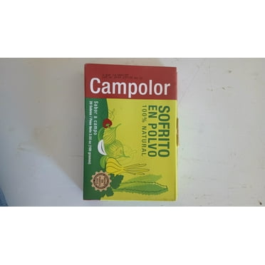 Campolor Sofrito en Polvo 1 Box - 8 Pks Powdered Seasoning Sofrito