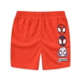thumbnail image 4 of Marvel Spider-Man Miles Morales Ghost Spider Short Sleeve T-Shirt and Mesh Short Set (Boys), 2 Piece Set, Sizes 2T-7, 4 of 8