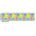 thumbnail image 2 of Ambesonne Floral Fabric by the Yard Upholstery, Watercolor Flower and Leaves, 2 Yards, Multicolor, 2 of 4