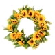 thumbnail image 1 of Guirnalda de girasol artificial Puerta de la oficina en casa Colgante Guirnalda de flores Simulación Decoración floral Speravity HA9040-00B, 1 of 6
