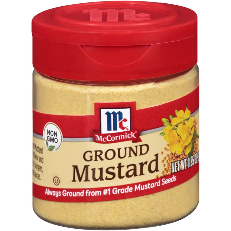 McCormick Ground Mustard, 0.85 oz