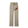 thumbnail image 4 of Pantalones largos para hombre, moda, estampados, casuales, cintura elástica con bolsillo, pantalones deportivos, pantalones de poliéster para hombre., 4 of 4