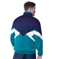 thumbnail image 2 of Men's Starter Purple Charlotte Hornets Rush Applique Full-Zip Track Jacket, 2 of 2