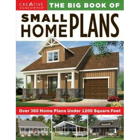 The Big Book  of Small Home  Plans  Walmart  com