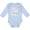 AE-Light Blue, variant on Inktastic Mimi's You Say Alpaca My Bags Boys or Girls Long Sleeve Baby Bodysuit