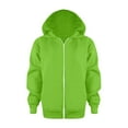 thumbnail image 4 of WOYY Toddler Boys Zip Up Hoodies Solid Color Casual Hooded Sweatshirt Jacket, Sizes 4-5T, 4 of 6