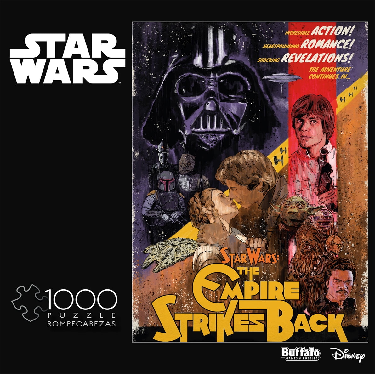 Buffalo Games 1000-Piece Star Wars Shocking Revelations Jigsaw