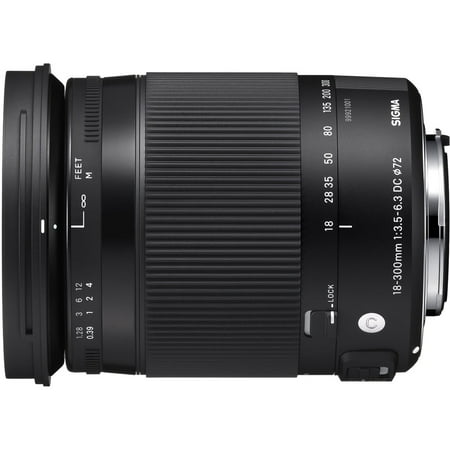 Sigma 18-300mm F3.5-6.3 Contemporary DC Macro OS HSM Lens for Canon