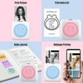 thumbnail image 2 of Printer, Mini Pocket Thermal Photo Printer All-in-One Portable Wireless BT Mobile Printer Label Maker Compatible with Android and iOS for Pi, 2 of 8