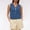 Shirts-108Blue, variant on Button Down Vests for Women Sleeveless V-Neck Casual Waistcoat Tops Solid Color Tank Tops Linen Texture Summer Trendy Outfits