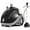 BLACK, variant on JONPONY Standing Garment Steamer 1500W, Professional Wrinkle Remover with 1.7L Water Tank for 55 Min Continuous Steaming, Heats in 45 Seconds, Height Adjustable with Roll Wheels, Black