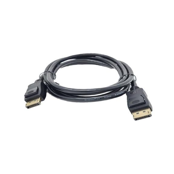 6 ft. VESA Certified Displayport 1.4 Cable with Latch, Black